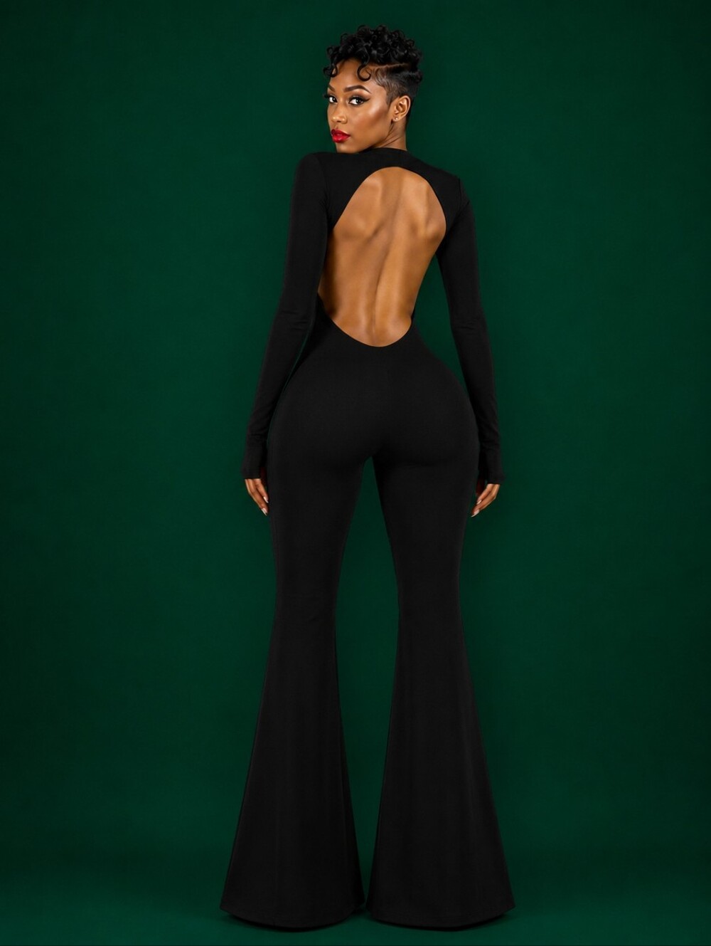 💋BACKLESS BODYCON BODYSUIT!!!